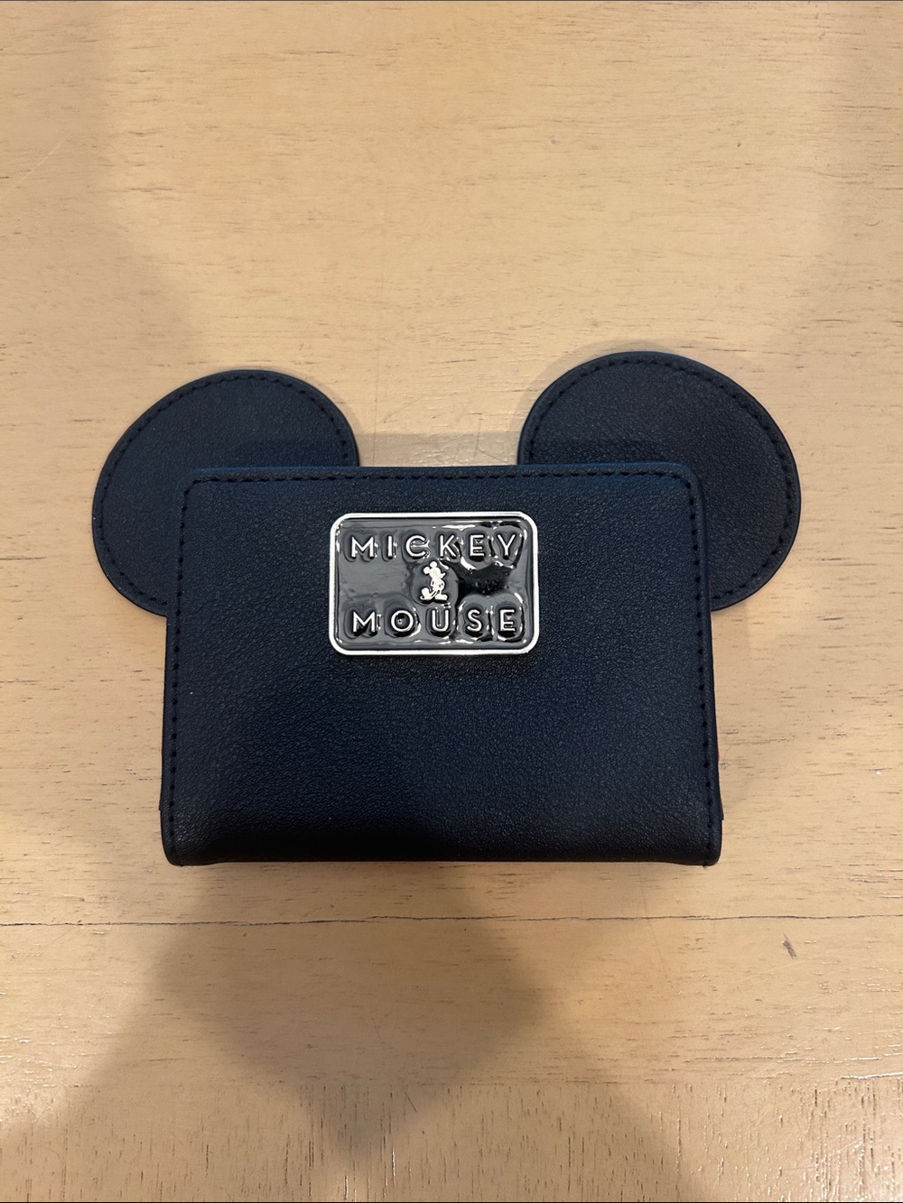 Disney Mickey Mouse Black Ear Bi-Fold Wallet